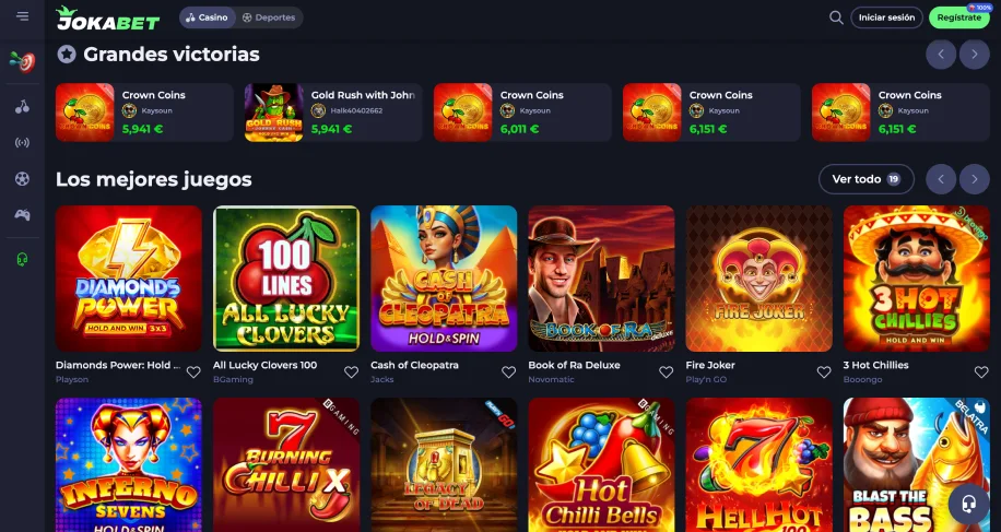 Jokabet casino España